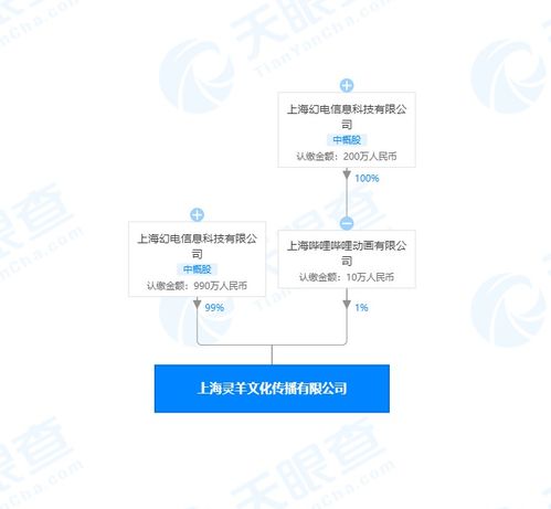 B站關聯公司于上海成立文化傳播公司，注冊資本1000萬，加碼市場營銷策劃