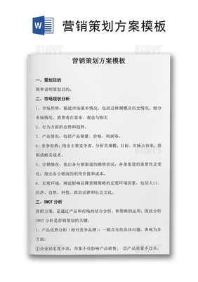 市場營銷策劃方案 精準洞察與實戰交付